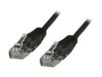 MicroConnect network cable - 1.5 m - black