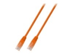 MicroConnect network cable - 1 m - orange