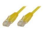 MicroConnect network cable - 1 m - yellow