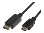 MicroConnect adapter cable - DisplayPort / HDMI - 2 m