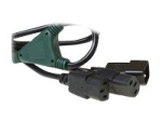 MicroConnect - power splitter - power to power - 1.8 m