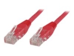MicroConnect network cable - 1 m - red