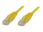 MicroConnect network cable - 1 m - yellow
