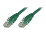 MicroConnect network cable - 20 cm - green