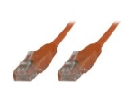 MicroConnect network cable - 20 cm - orange