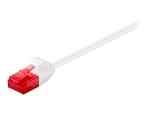 MicroConnect network cable - 15 cm - white