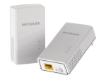 NETGEAR Powerline PL1000 - powerline adapter kit - wall-pluggable