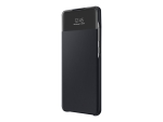 Samsung S View EF-EA725 - Flip cover for mobile phone - black - for Galaxy A72