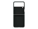 Samsung EF-VF711 - Back cover for mobile phone - leather - green - for Galaxy Z Flip3 5G