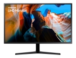 Samsung U32J590UQU - LED monitor - 32" (31.5" viewable) - 3840 x 2160 4K @ 60 Hz - VA - 270 cd/m² - 3000:1 - 4 ms - 2xHDMI, DisplayPort - dark grey/blue