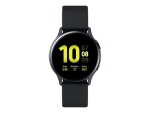 Samsung Galaxy Watch Active 2 - 40 mm - aqua black aluminium - smart watch with band - fluoroelastomer - aqua black - display 1.2" - 4 GB - Wi-Fi, LTE, NFC, Bluetooth - 4G - 26 g