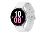 Samsung Galaxy Watch5 - 44 mm - silver - smart watch with sport band - display 1.4" - 16 GB - NFC, Wi-Fi, Bluetooth - 33.5 g
