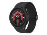 Samsung Galaxy Watch5 Pro - 45 mm - black titanium - smart watch with sport band - display 1.4" - 16 GB - NFC, Wi-Fi, Bluetooth - 46.5 g