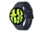 Samsung Galaxy Watch6 - 44 mm - smart watch with sport band - graphite - band size: M/L - display 1.5" - 16 GB - LTE, NFC, Wi-Fi, Bluetooth - 4G - 33.3 g - graphite