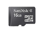 SanDisk - flash memory card - 16 GB - microSDHC