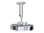 SMS Projector CL F700 w/SMS Unislide mounting kit - Tilt & Swivel - for projector - silver, aluminium