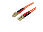 StarTech.com 15m Fiber Optic Cable - Multimode Duplex 50/125 - LSZH - LC/LC - OM2 - LC to LC Fiber Patch Cable - network cable - 15 m - orange