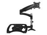 StarTech.com Laptop Monitor Stand - Computer Monitor Stand - Full Motion Articulating - VESA Mount Monitor Desk Mount - mounting kit - for LCD display / notebook (adjustable arm)