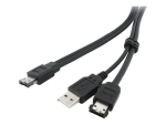 StarTech.com eSATA and USB A to Power eSATA Cable - Power Over eSATA cable - 91 cm