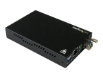 StarTech.com Singlemode (SM) LC Fiber Media Converter for 1Gbe Network - 10km - Gigabit Ethernet - 1310nm - with SFP Transceiver (ET91000SM10) - fibre media converter - 10Mb LAN, 100Mb LAN, GigE