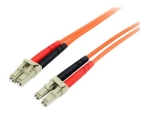 StarTech.com 1m Fiber Optic Cable - Multimode Duplex 62.5/125 - LSZH - LC/LC - OM1 - LC to LC Fiber Patch Cable (FIBLCLC1) - network cable - 1 m - orange