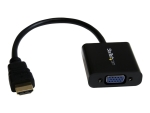 StarTech.com HDMI to VGA Adapter Converter for Desktop PC / Laptop / Ultrabook - 1920x1080 - adapter - HDMI / VGA - 24.5 cm