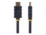 StarTech.com 5m (15 ft) Active High Speed HDMI Cable - Ultra HD 4k x 2k HDMI Cable - HDMI to HDMI M/M - 1080p - Audio Video Gold-Plated (HDMM5MA) - HDMI cable - 5 m