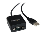 StarTech.com USB to Serial Adapter - 1 port - USB Powered - FTDI USB UART Chip - DB9 (9-pin) - USB to RS232 Adapter (ICUSB2321F) - serial adapter - USB - RS-232