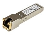 StarTech.com Cisco Meraki MA-SFP-1GB-TX Compatible SFP Module, 1000BASE-T, SFP to RJ45 Cat6/Cat5e, 10/100/1000 Mbps, RJ-45 (Copper) 100m, Cisco Meraki MS225, MX400, MS250, 1GbE Mini GBIC - Lifetime Warranty (MASFP1GBTXST) - SFP (mini-GBIC) transceiver mod