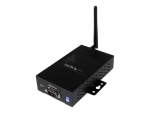 StarTech.com 1 Port Industrial RS-232 / 422 / 485 Serial to IP Ethernet Wireless Device Server with Redundant Power - device server - Wi-Fi