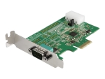 StarTech.com 1-port PCI Express RS232 Serial Adapter Card, PCIe RS232 Serial Host Controller Card, PCIe to Serial DB9 COM Port, 16950 UART, Low Profile Expansion Card, Windows/macOS/Linux - Full/Low-Profile (PEX1S953LP) - serial adapter - PCIe - RS-232 x 