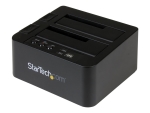 StarTech.com USB 3.1 (10Gbps) Hard Drive Duplicator Dock for 2.5" & 3.5" SATA SSD HDD + 4Kn - USB/ USB-C [Thunderbolt 3 Compatible] Cloner (SDOCK2U313R) - hard drive duplicator