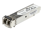 StarTech.com Dell EMC SFP-1G-SX Compatible SFP Module, 1000BASE-SX, 1GbE Multimode Fiber MMF Optic Transceiver, 1GE Gigabit Ethernet SFP, LC Connector, 550m, 850nm, DDM, Mini GBIC Module - Lifetime Warranty (SFP1GSXEMCST) - SFP (mini-GBIC) transceiver mod