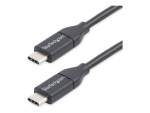 StarTech.com USB C to USB C Cable - 3m / 10 ft - USB Cable Male to Male - USB-C Cable - USB-C Charge Cable - USB Type C Cable - USB 2.0 (USB2CC3M) - USB-C cable - 24 pin USB-C to 24 pin USB-C - 3 m