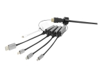 VivoLink Pro HDMI Adapter Ring - video / audio adapter kit - DisplayPort / HDMI / USB