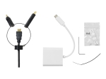 VivoLink Pro HDMI Adapter Ring - video / audio adapter kit - DisplayPort / HDMI / USB
