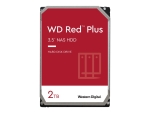 WD Red Plus NAS Hard Drive WD20EFRX - hard drive - 2 TB - SATA 6Gb/s