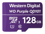 WD Purple SC QD101 WDD128G1P0C - flash memory card - 128 GB - microSDXC UHS-I