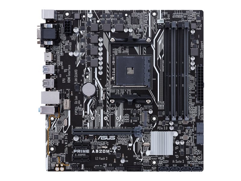 ASUS PRIME A320M-A - motherboard - micro ATX - Socket AM4 - AMD A320