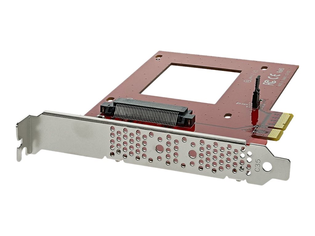 StarTech.com M2E4SFF8643 U.2 to M.2 Adapter for U.2 NVMe SSD, PCIe